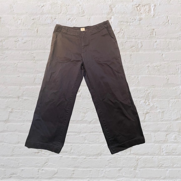 Guess jeans USA vintage black wide leg baggy pants sz 38 - Picture 2 of 4